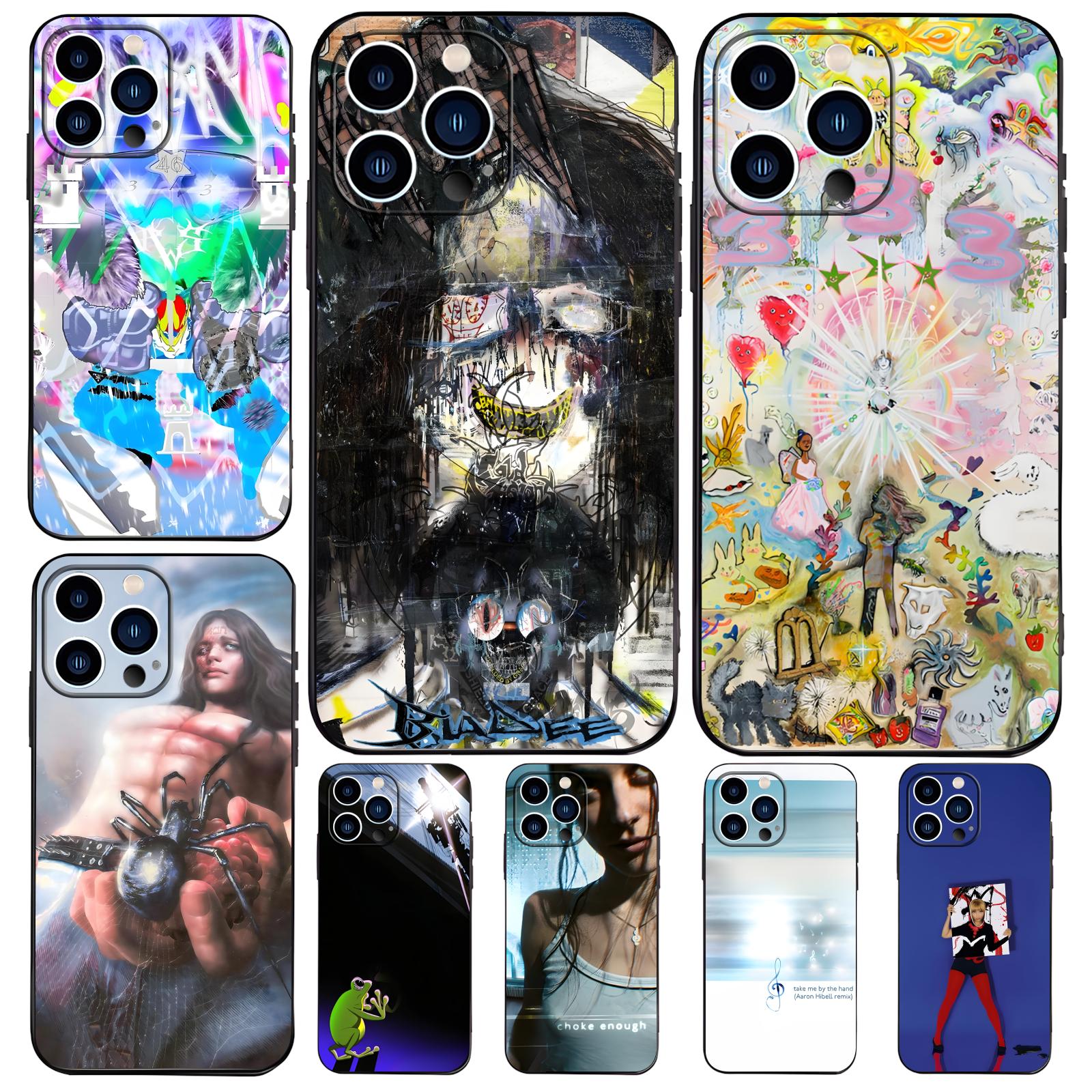 Phone Cases For Iphone 16 - ミュージックアルバム B-Bladee 333 iPhone17 16 16e