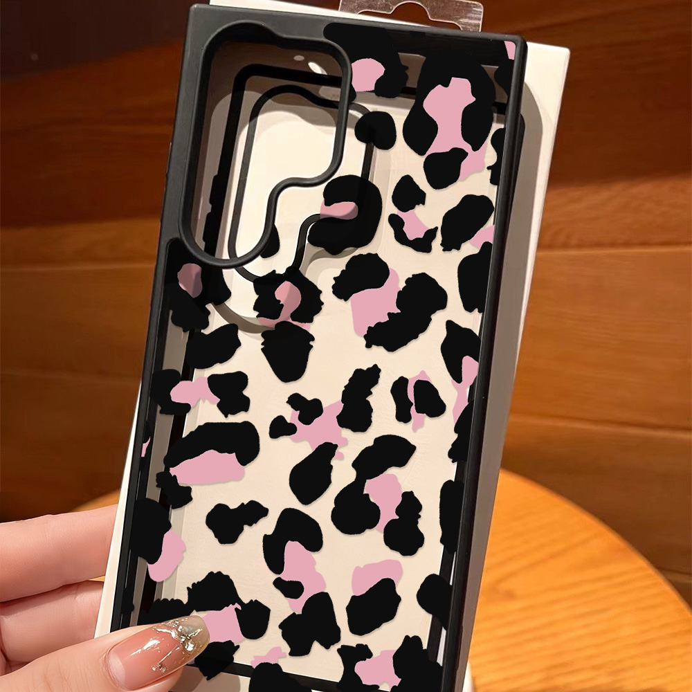 Phone Cases Galaxy A16 5G - INS レオパード柄 スマホケース Samsung A56 5G