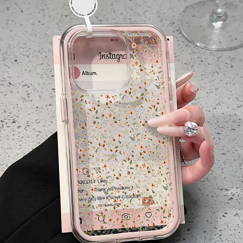 Phone Cases Xr Iphone - 野生の花柄クリアスマホケース iPhone 17 13 16 15