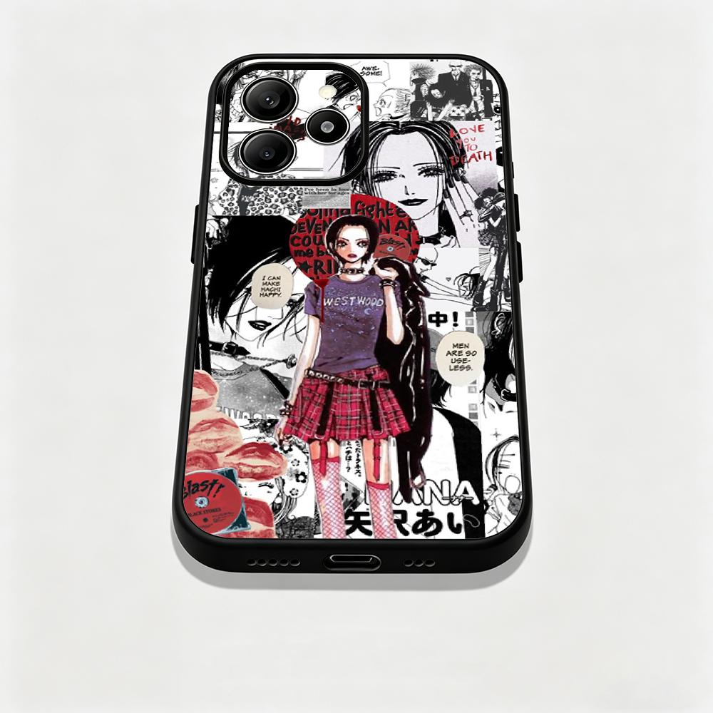 「ガール・ナナ」のクールなアニメ風デザインのスマートフォンケ - Phone Cases Xiaomi 15 のレビューと価格