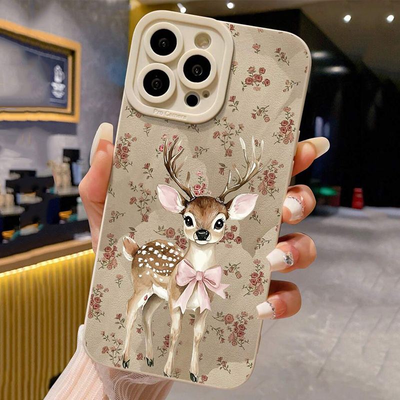 Xiaomi 15Tケース 鹿柄 ベージュ ミニマリスト ス - Phone Cases Xiaomi 15 のレビューと価格