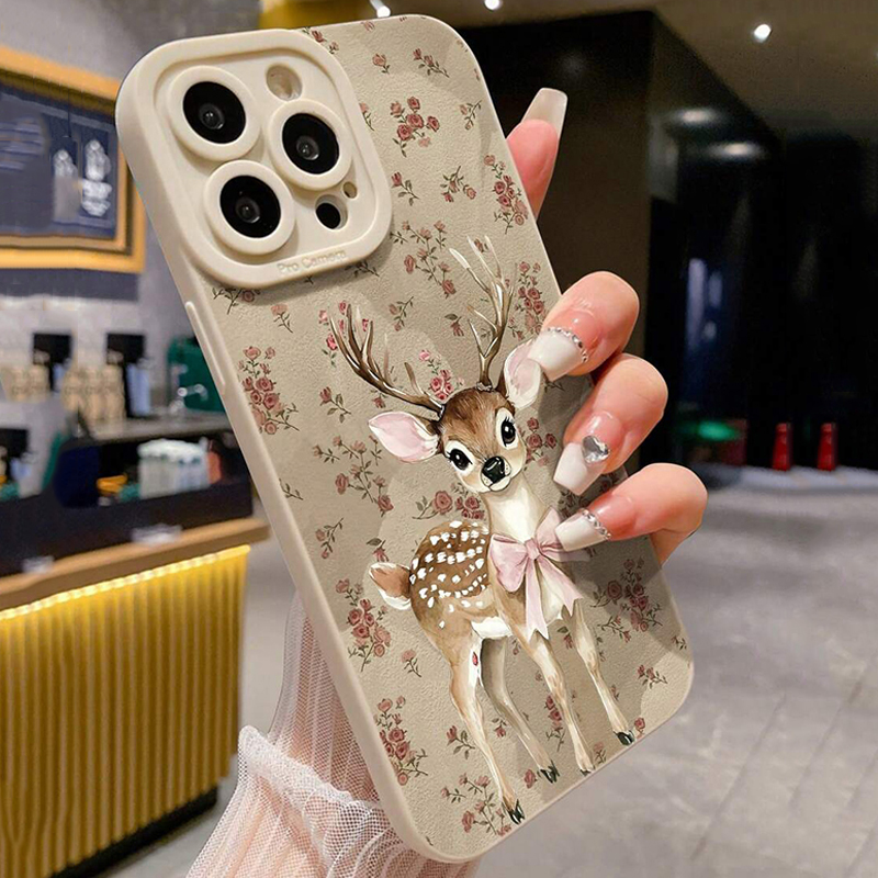 Xiaomi 15Tケース 鹿柄 ベージュ ミニマリスト ス - Phone Cases Xiaomi 15 のレビューと価格