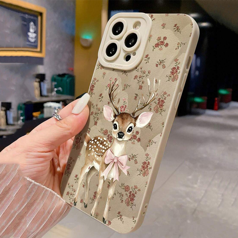 Xiaomi 15Tケース 鹿柄 ベージュ ミニマリスト ス - Phone Cases Xiaomi 15 のレビューと価格