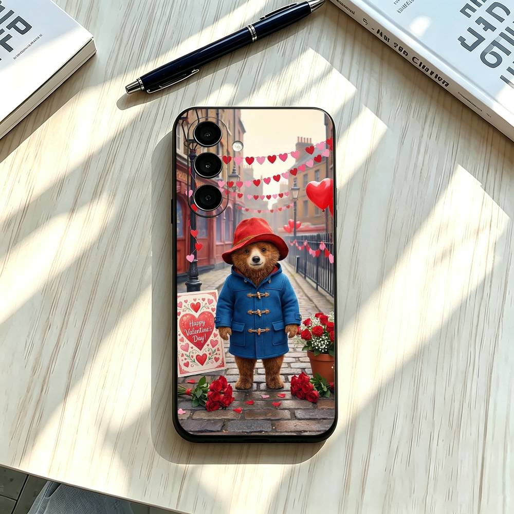 かわいいロンドンベアのデザイン。Samsung A73 20 - Phone Cases London のレビューと価格
