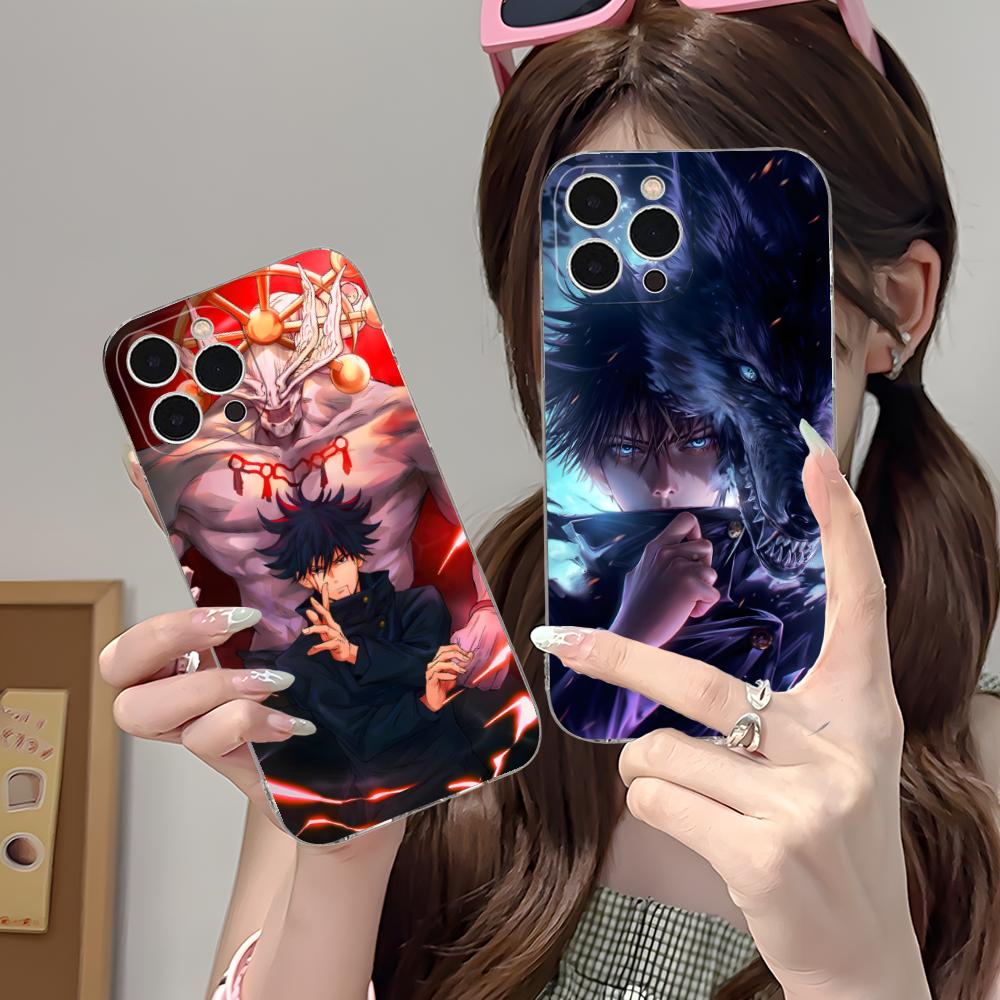 呪術廻戦 蓋棺 霊幻少女 桐生一葉 iPhone 16 15 - Phone Cases Jujutsu Kaisen のレビューと価格