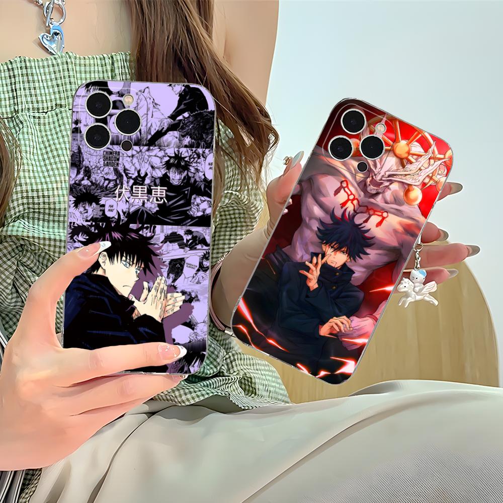 呪術廻戦 蓋棺 霊幻少女 桐生一葉 iPhone 16 15 - Phone Cases Jujutsu Kaisen のレビューと価格