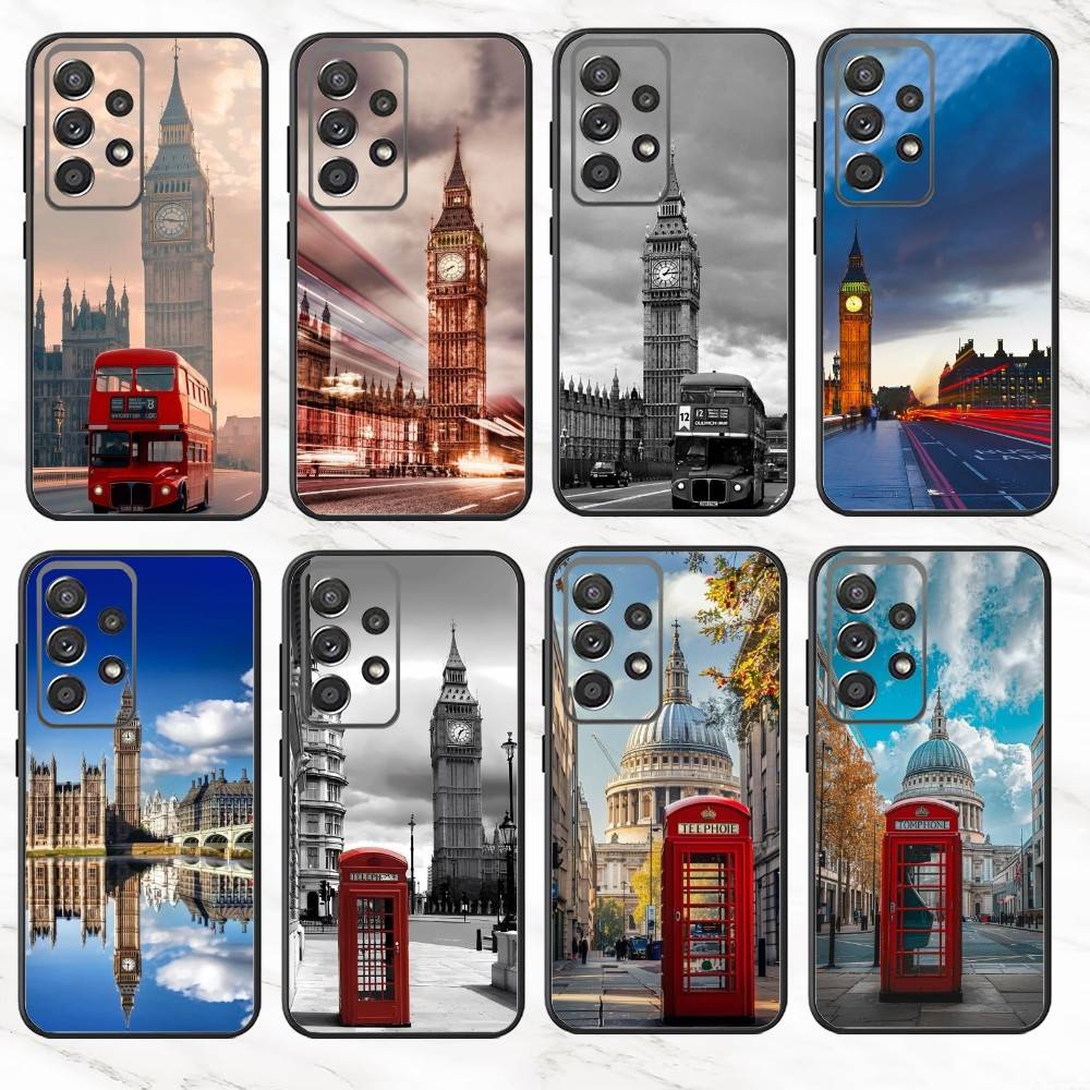 L-ロンドンバス イングランド ビッグベン 電話ケース サム - Phone Cases London のレビューと価格