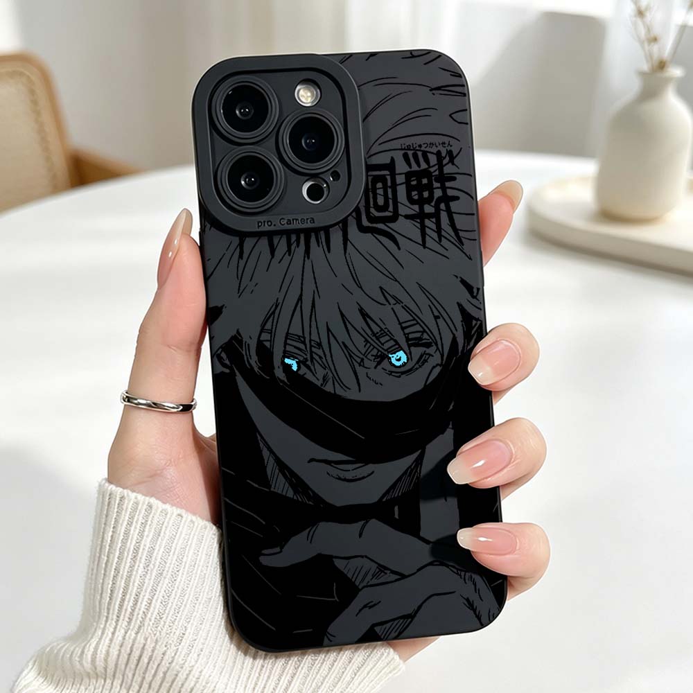 アニメ「呪術廻戦」クールカバーシリコンケース iPhone  - Phone Cases Jujutsu Kaisen のレビューと価格