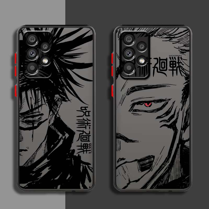呪術廻戦アニメーションスマホケース サムスンギャラクシーA7 - Phone Cases Jujutsu Kaisen のレビューと価格