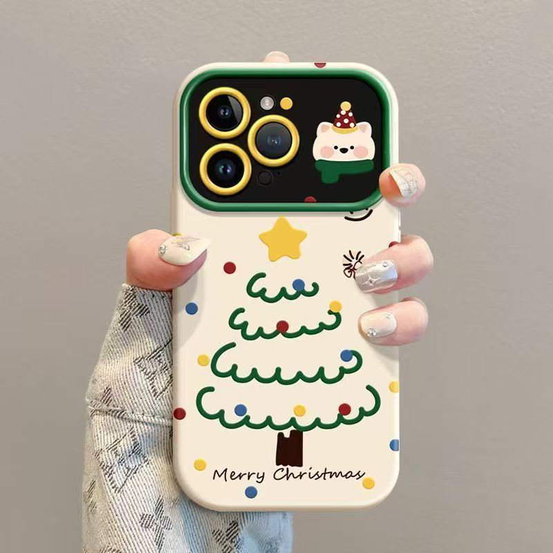 星柄のクリスマスツリー、かわいい子犬のイラストが描かれた、i - Phone Cases Xr Iphone のレビューと価格
