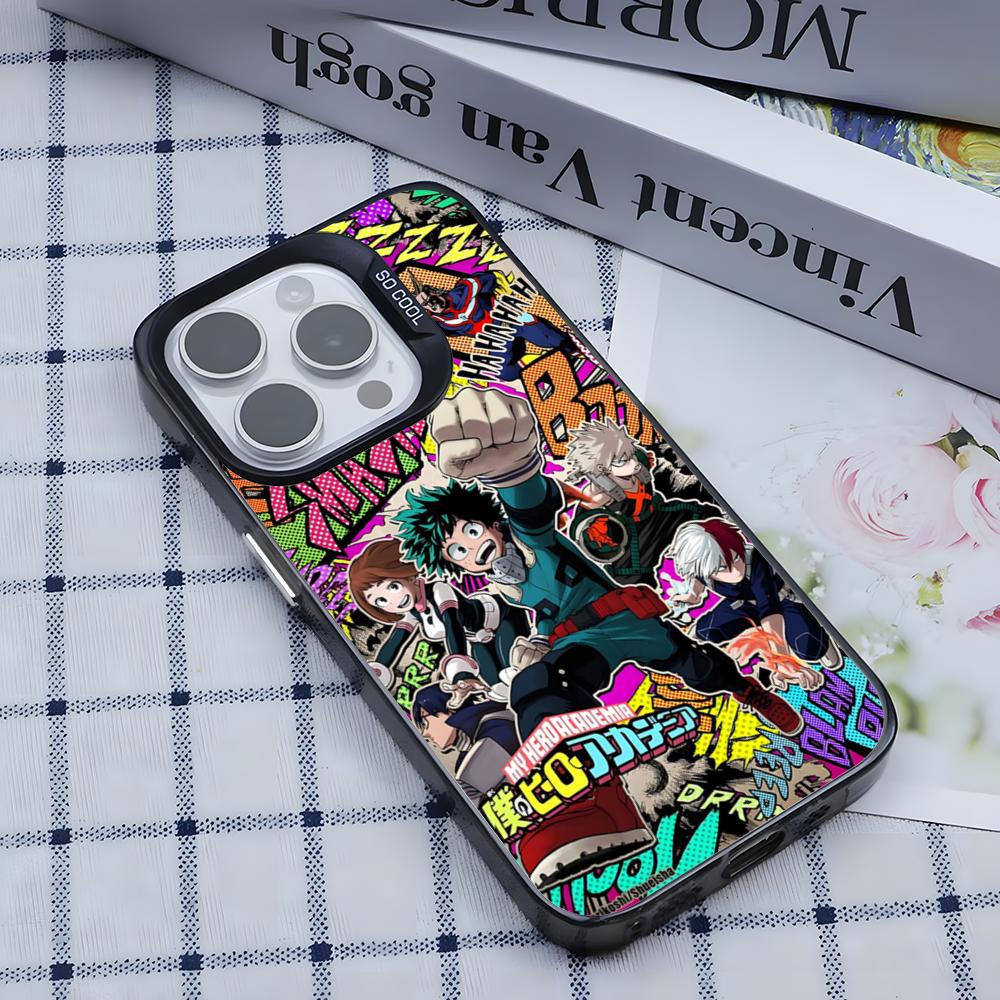 僕のヒーローアカデミアの人気アニメスマホケース、lMDカラー - Phone Cases For Iphone 16 のレビューと価格