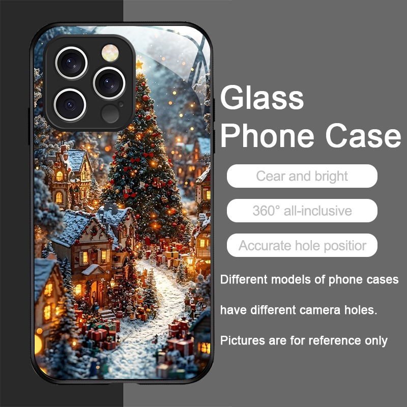 クリスマスツリー ギフト 雪景色 クリエイティブ スマホケー - Phone Cases Xr Iphone のレビューと価格